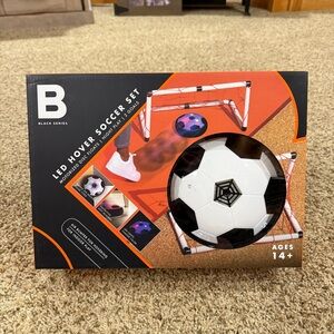 NIB Black Series LED Hover Indoor Soccer Set INDOOR SOCCER + BALL + (2) GOALS
